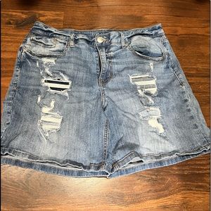 Maurices Distressed Shorts